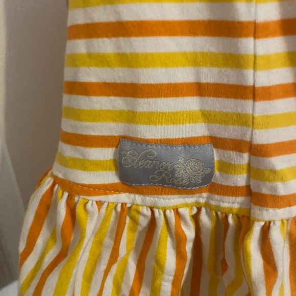 Eleanor Rose Striped Fall Demi Twirl Dress - Picture 7 of 8